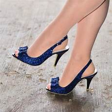 Blue Bottom Heels