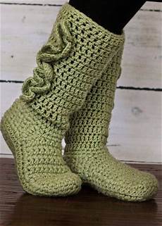 Ladies Boot Slippers
