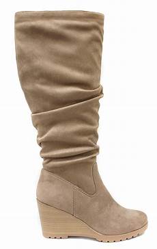 Wedge Sole Boots