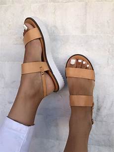 White Sole Sandals
