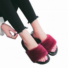 Furry Sandals